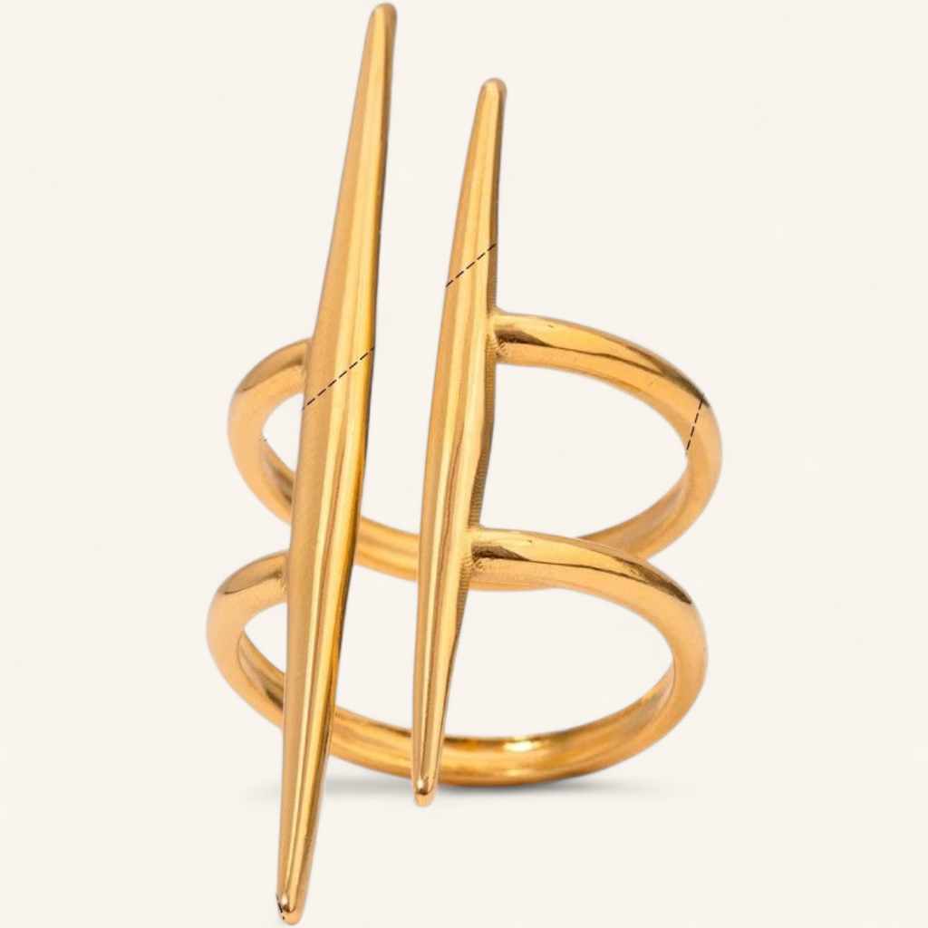 Gold Open Ring — clean studio packshot
