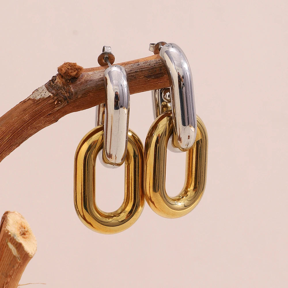 Dual Tone Link Hoops — supplier angle 1