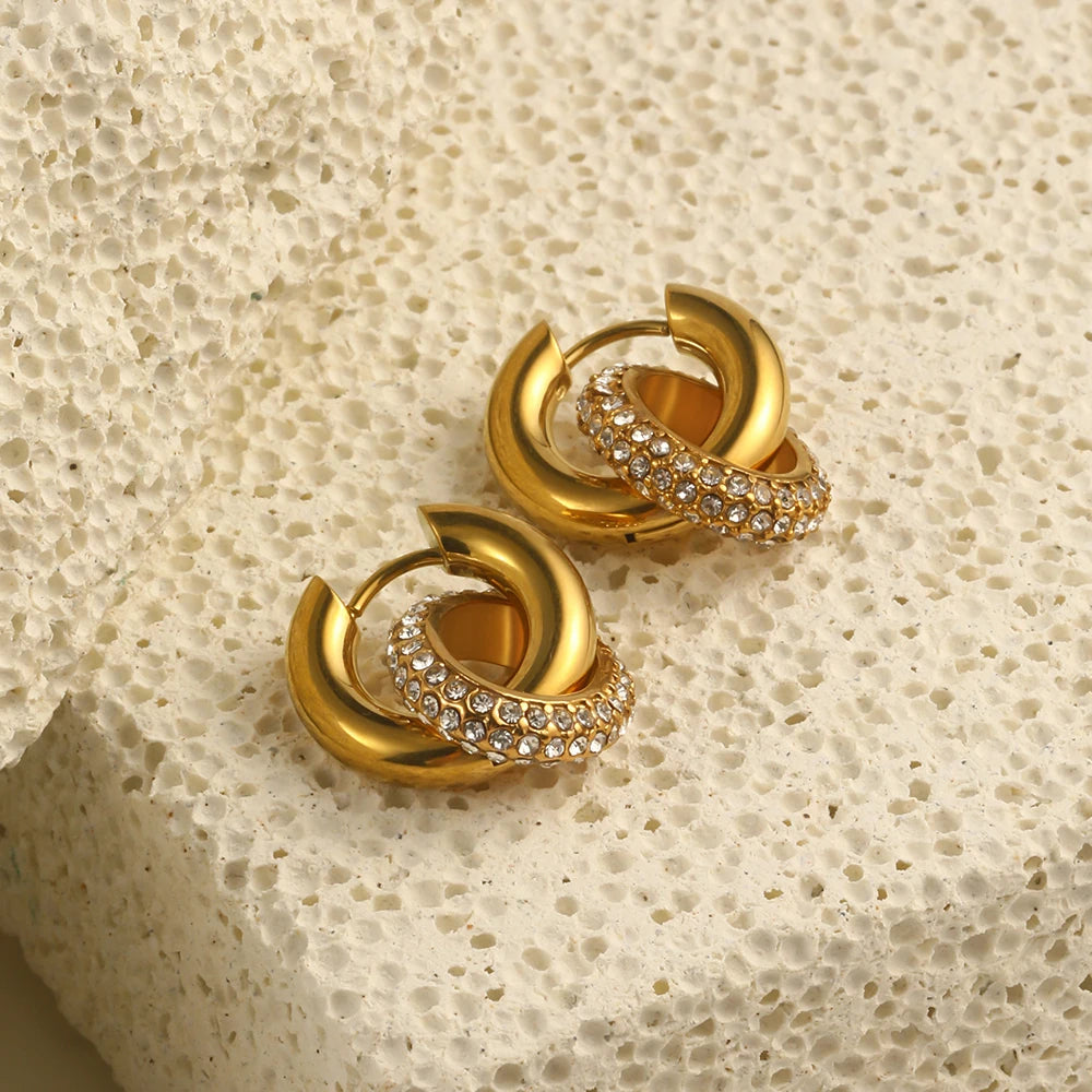 Crystal Double Hoops — supplier angle 2