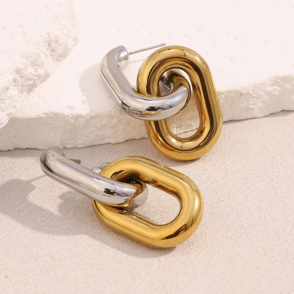 Dual Tone Link Hoops — supplier angle 2
