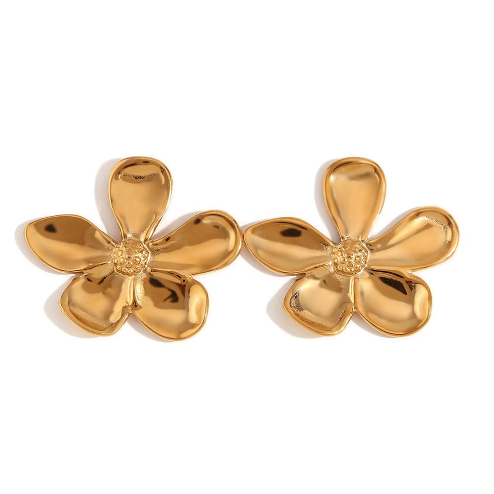 Petal Bloom Oversized Studs   <br> ⭐⭐⭐⭐⭐(122)