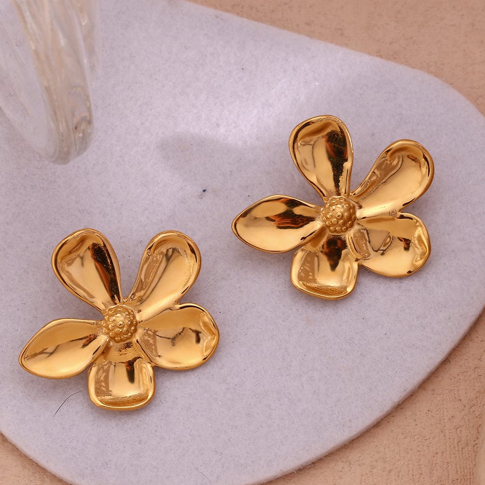 Petal Bloom Oversized Studs   <br> ⭐⭐⭐⭐⭐(122)