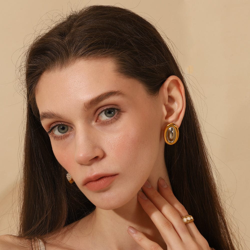 Dual Tone Dome Studs   <br> ⭐⭐⭐⭐⭐(142)