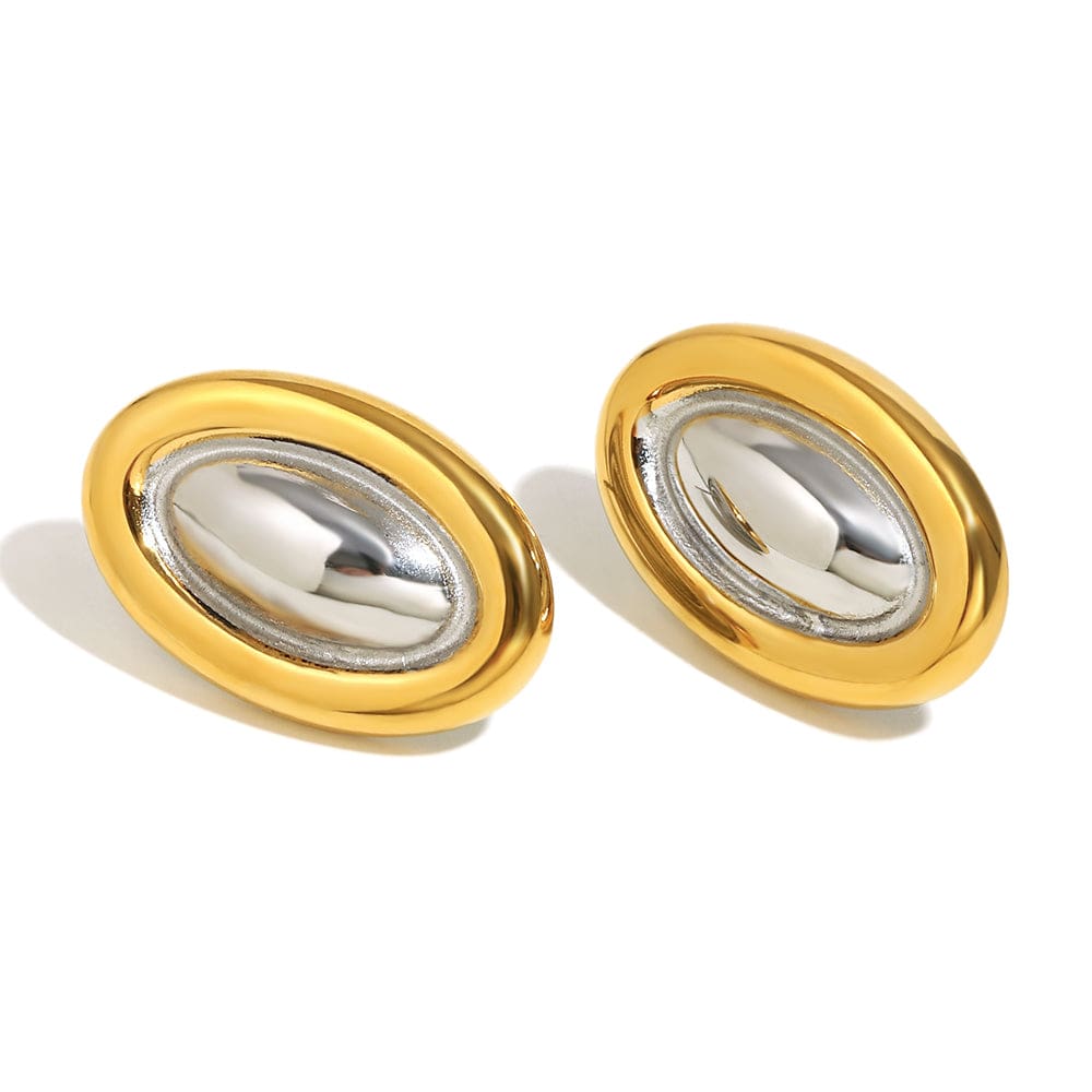 Dual Tone Dome Studs   <br> ⭐⭐⭐⭐⭐(142)