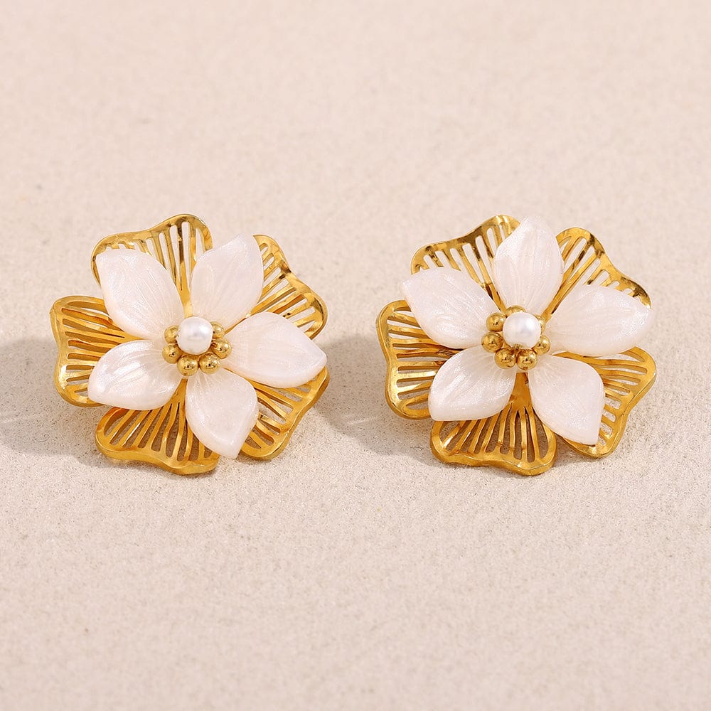 Shell Bloom Studs <br> ⭐⭐⭐⭐⭐(117)