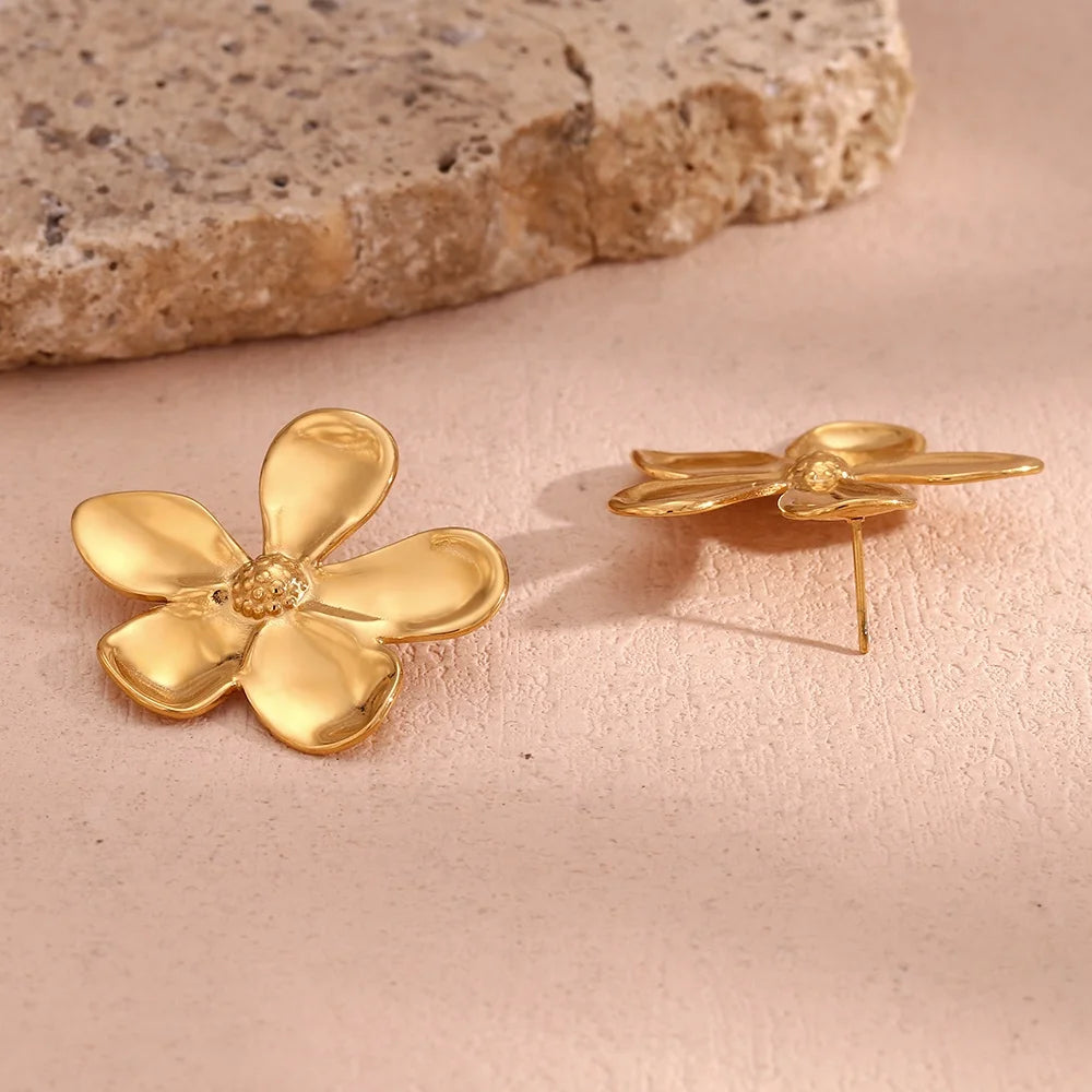 Petal Bloom Oversized Studs — supplier angle 1