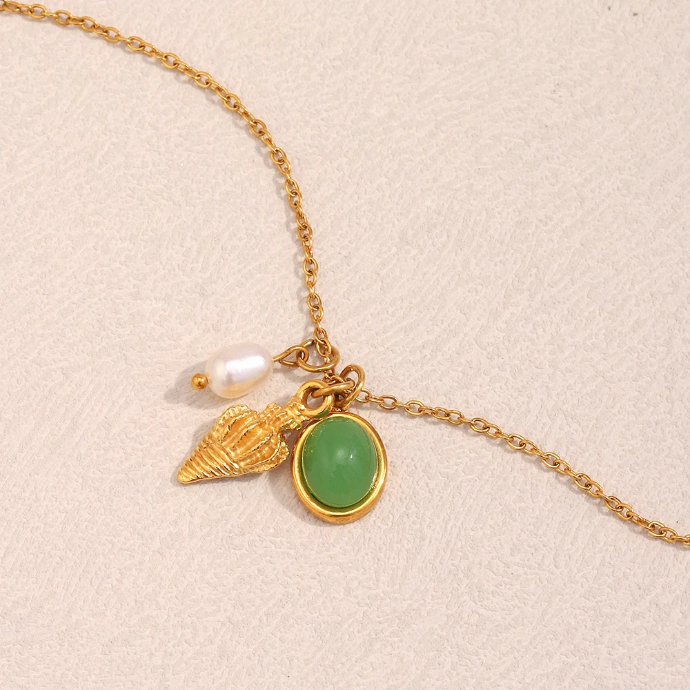 Tara Charm Necklace — supplier angle 1