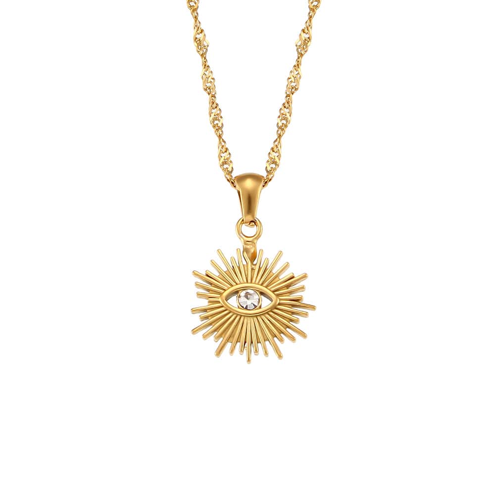 Evil Eye Necklace   <br> ⭐⭐⭐⭐⭐(120)